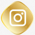 Icono Dorado De Instagram PNG ,dibujos Iconos De Instagram ...
